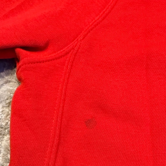 Nike Men’s Nike “Just Do It” Crewneck Red Size M - Picture 4 of 15